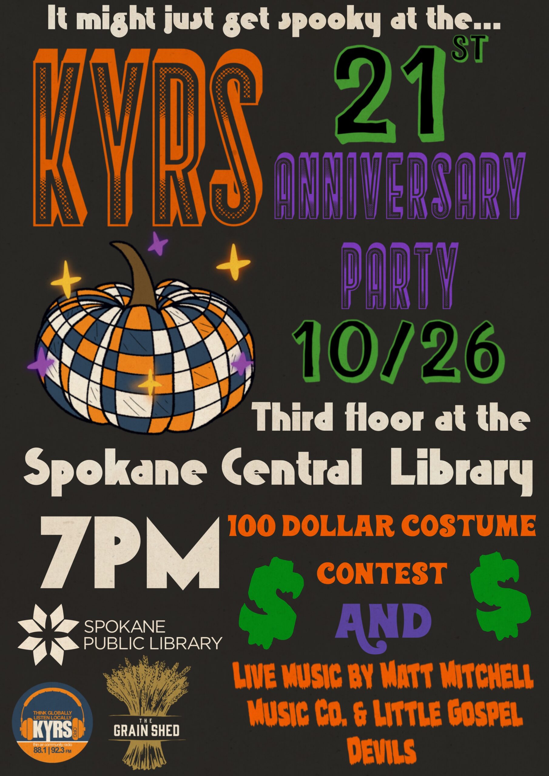 Come Get Spooky With Us At Our 21st Anniversary Party!